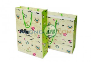 In túi giấy quảng cáo nhiều họa tiết