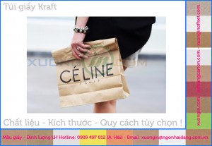 In túi giấy không cáng màng