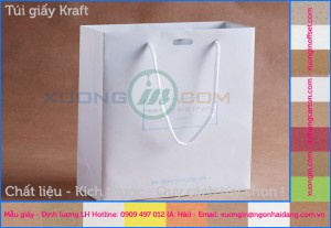 In túi giấy không cáng màng