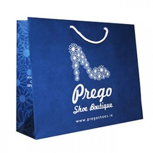 In túi xách giấy đựng giày dép hàng hiệu