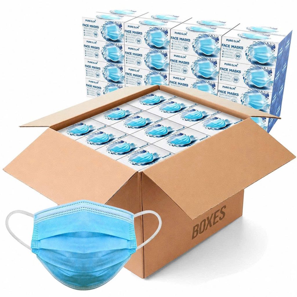 thùng carton đựng khẩu trang