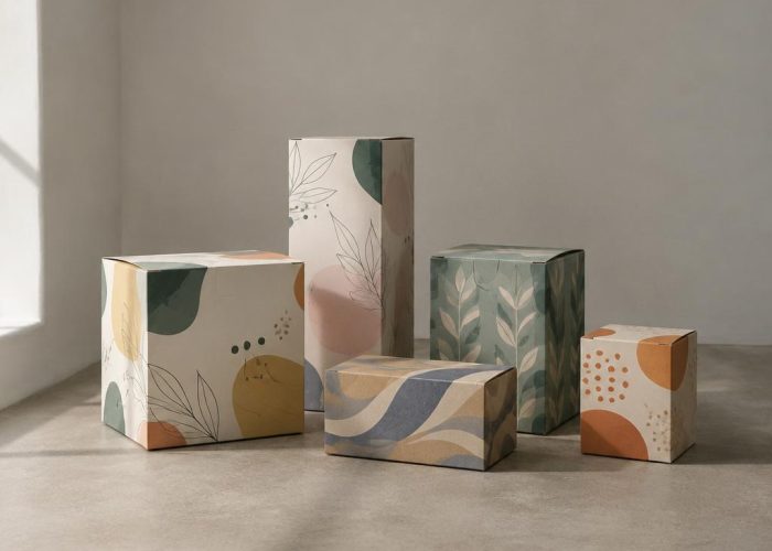 Thùng carton in riêng chứa hàng hóa đa dạng