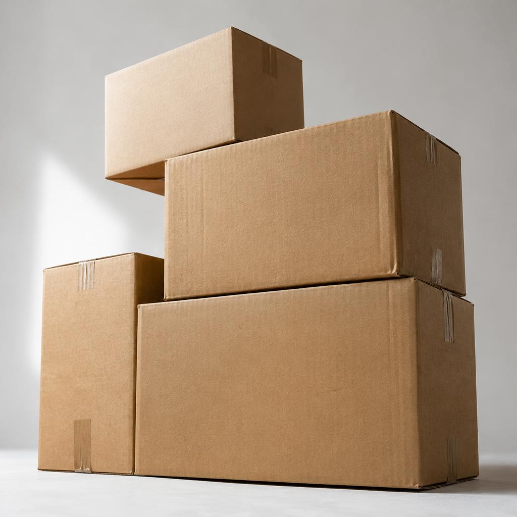Các loại thùng carton nhiều lớp với cấu trúc chắc chắn